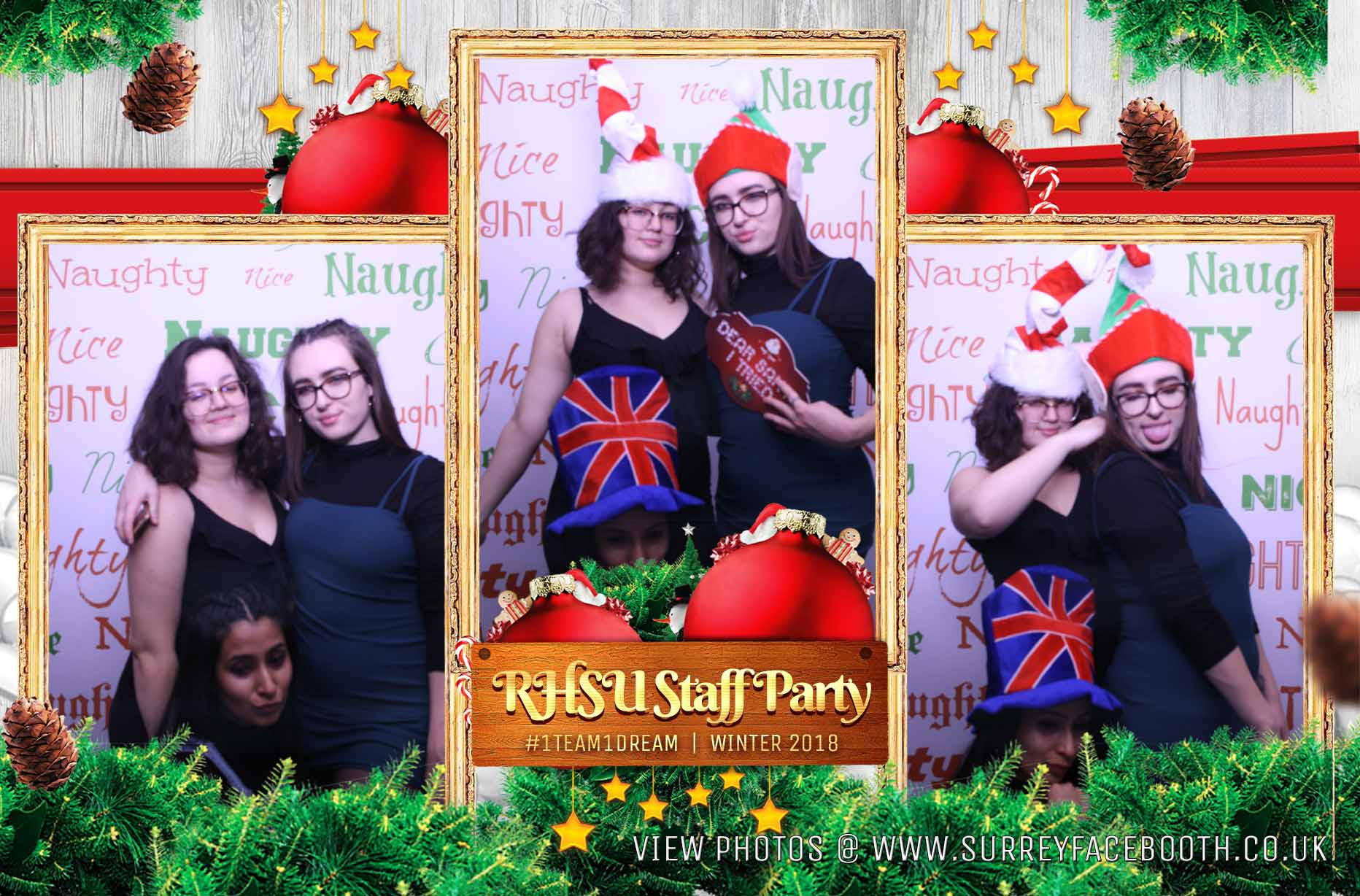 RHSU Winter Staff Party 2018 | View more photos from the event at galleries.surreyfacebooth.co.uk/u/Surrey-FaceBooth/RHSU-Winter-Staff-Party-2018